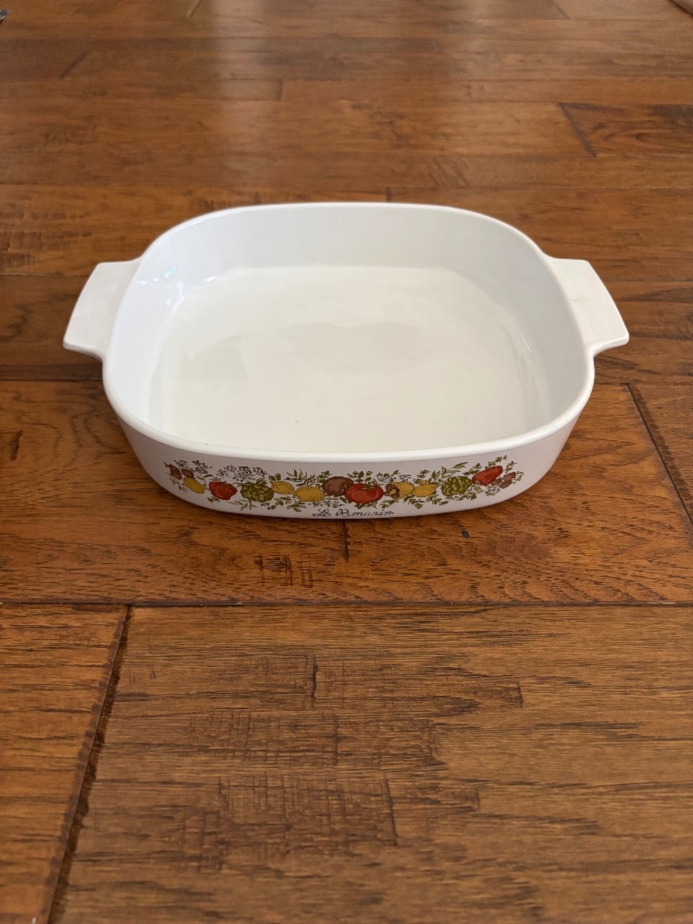 Vintage Corning Ware Casserole – Spice of Life Le Romarin, No Lid